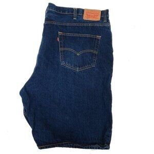 Levi's 511 Men's Size 50 Big & Tall Shorts Dark Wash Blue Denim